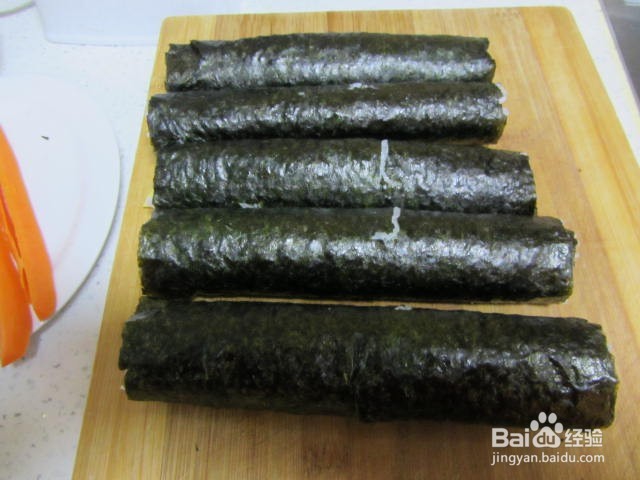 普通紫菜卷的做法