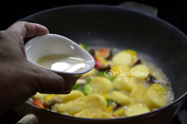 玉子豆腐烧香菇