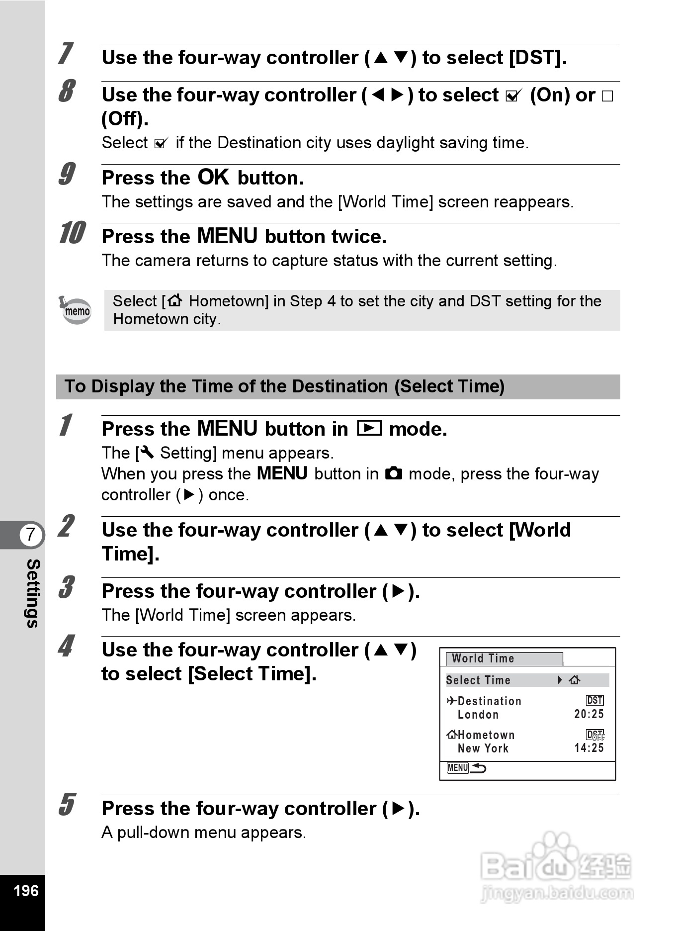 宾得Optio RZ18数码相机使用说明书:[20]