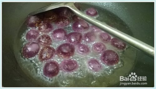 晨子家常菜——炸紫薯丸子