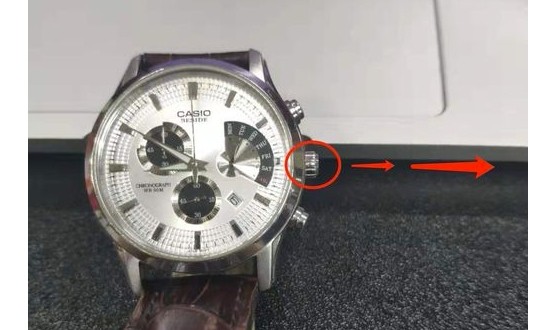 卡西欧G-SHOCK系列，型号GD-100,日期跟星期不一致怎么调
