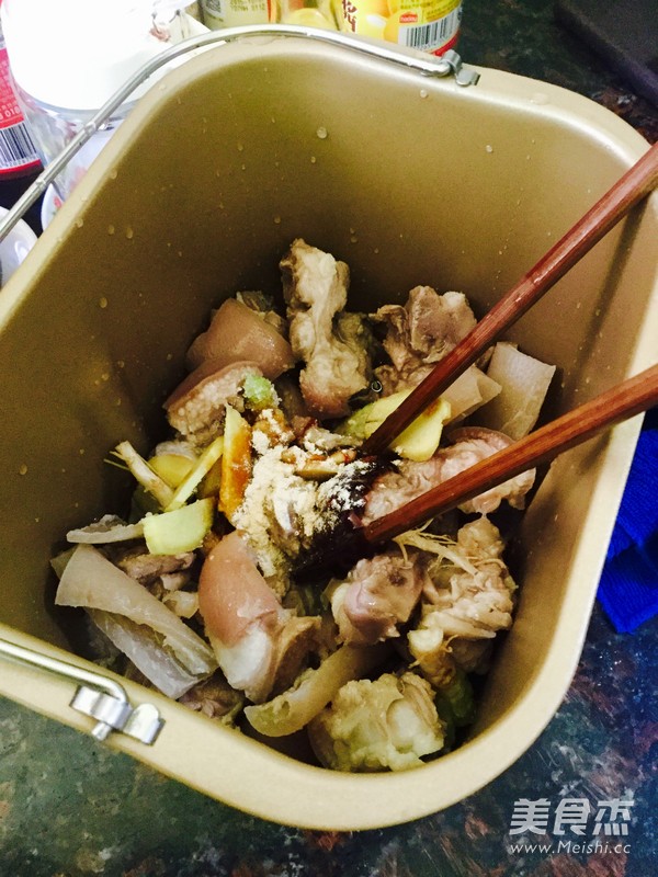 孜然猪手（面包机版）