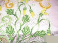 怎样钩虾辫和花结合