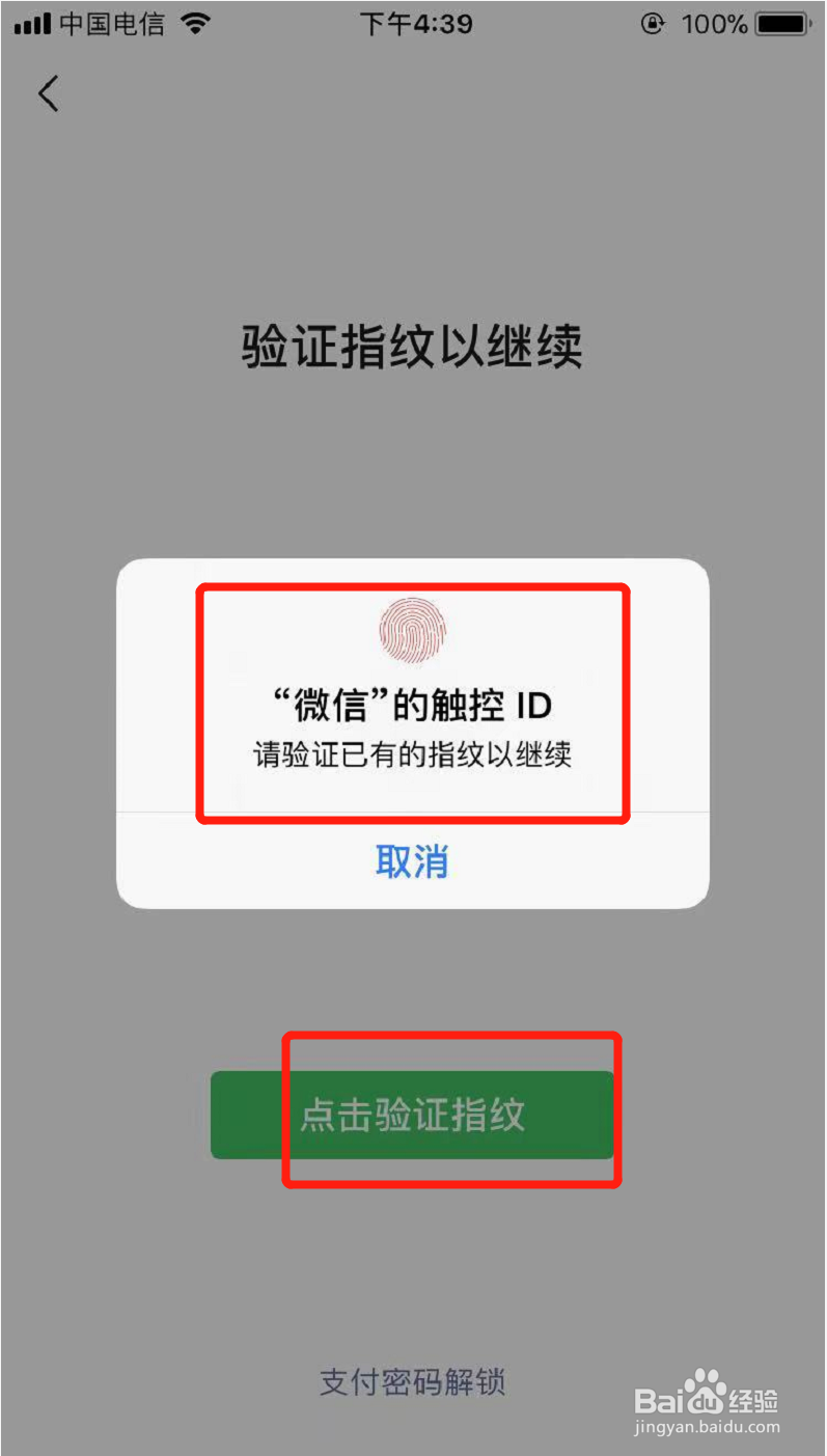 苹果手机微信扫码付款怎么打开
