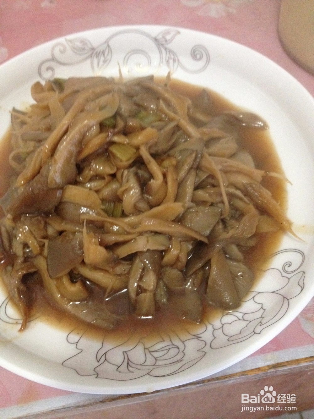 素炒平菇的做法