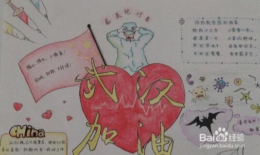 以战疫为主题的手抄报内容