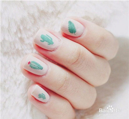 2017日式美甲图片