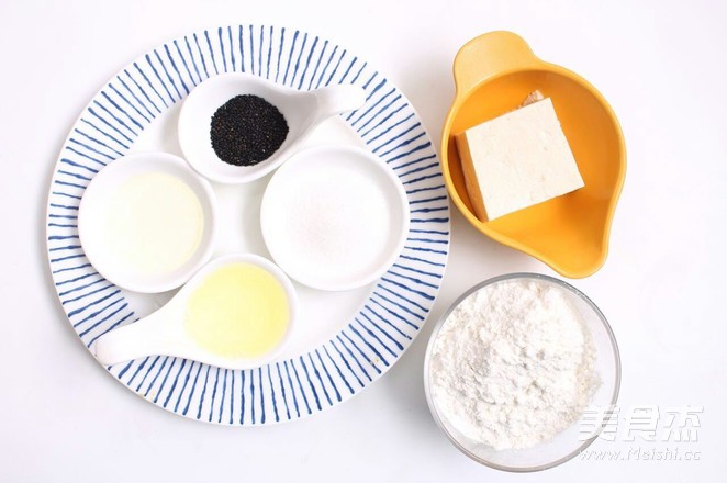 豆腐芝麻饼干 宝宝健康食谱