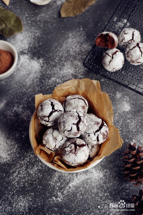 香草巧克力雪球的做法