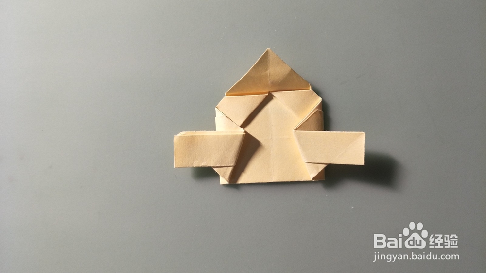 折纸:折个财神送给你