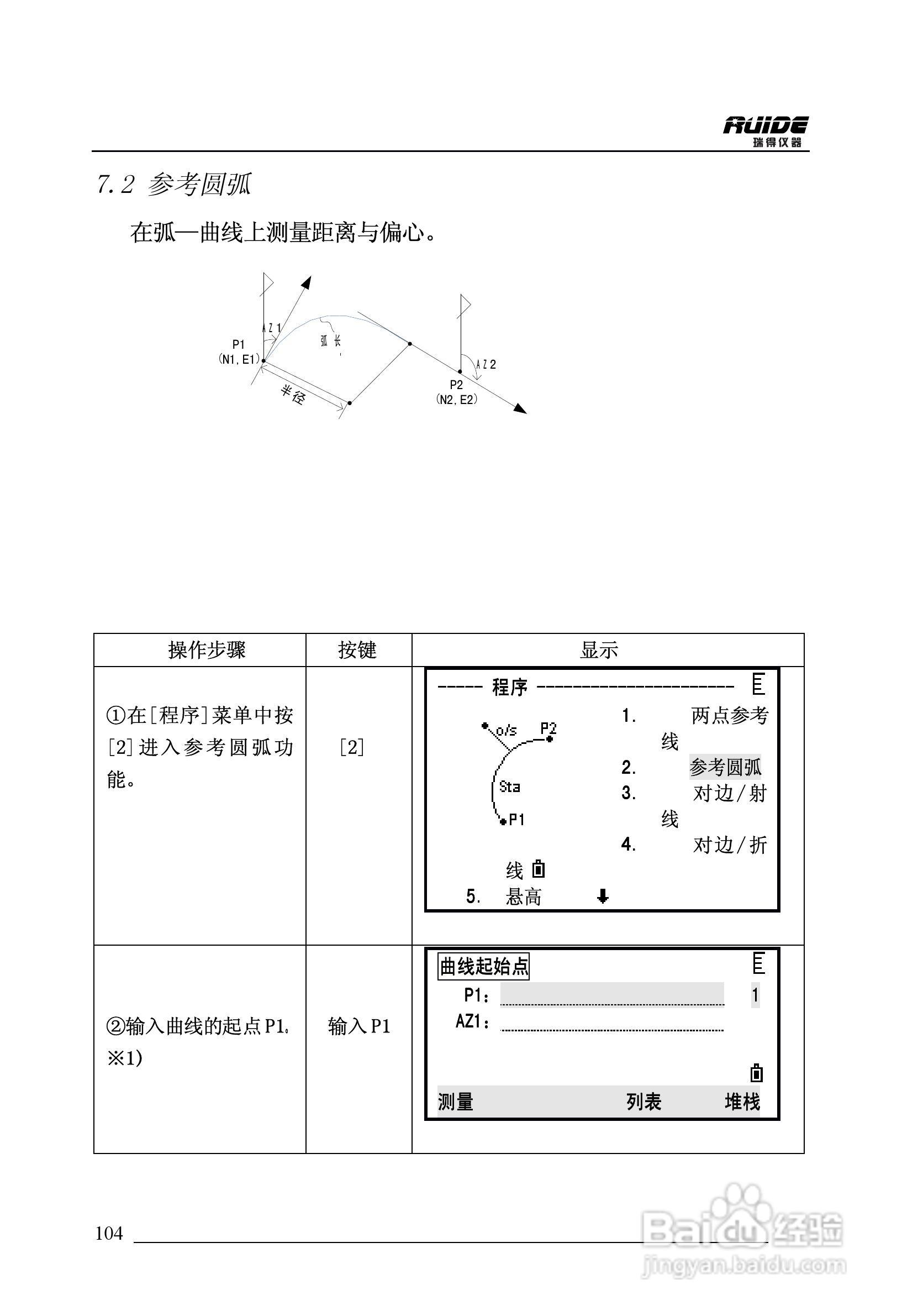 瑞得RTS-862/5R全站仪说明书:[11]