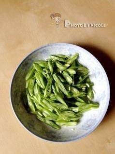 食补佳品芝香四季豆的做法