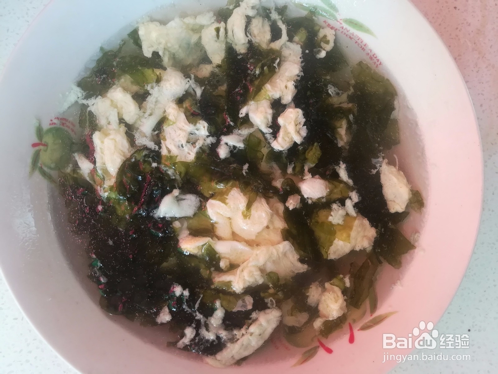 紫菜蛋汤的做法