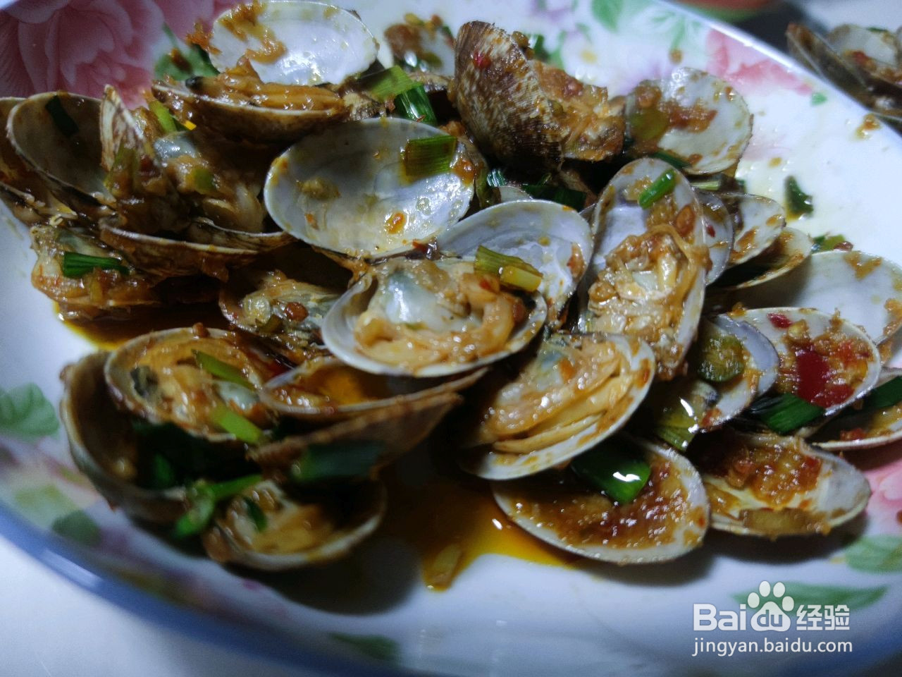 蒜香花甲的做法