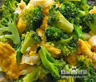 西兰花炒鸡蛋怎么做