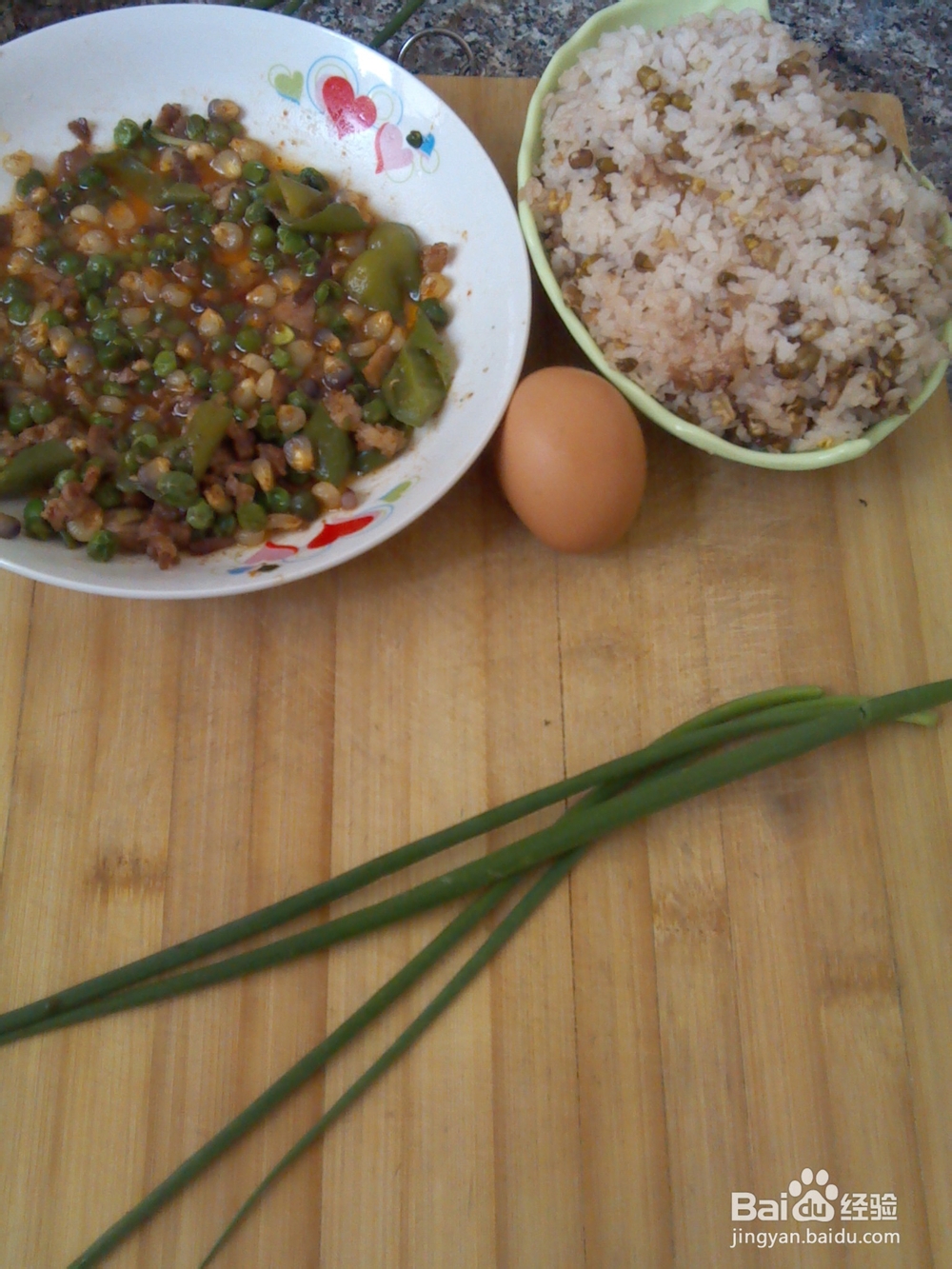 鸡蛋炒饭的做法