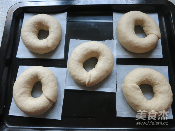金枪鱼贝果三明治