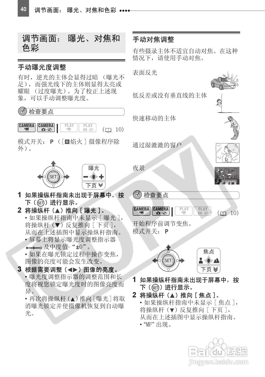 佳能DC210数码摄相机使用说明书:[4]