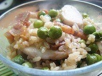 食补佳品腊味豌豆饭的做法的做法