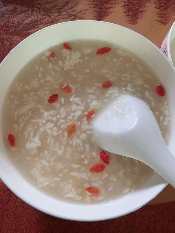 枸杞藕粉酒酿小圆子