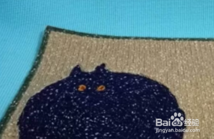 钩门口地垫教程