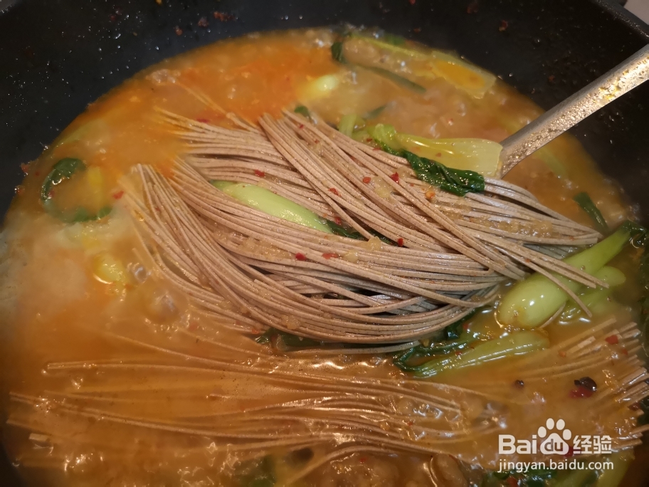 心心念念的小酥肉荞麦面