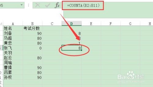 count函数的使用方法