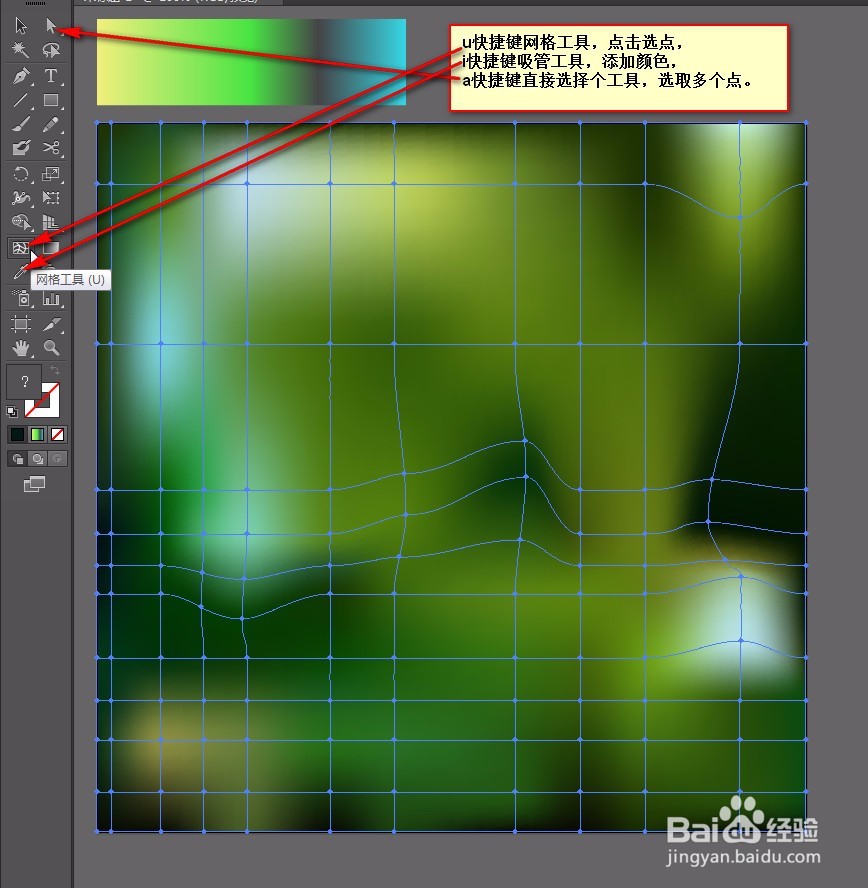 AI教程森林绘制Illustrator cs6