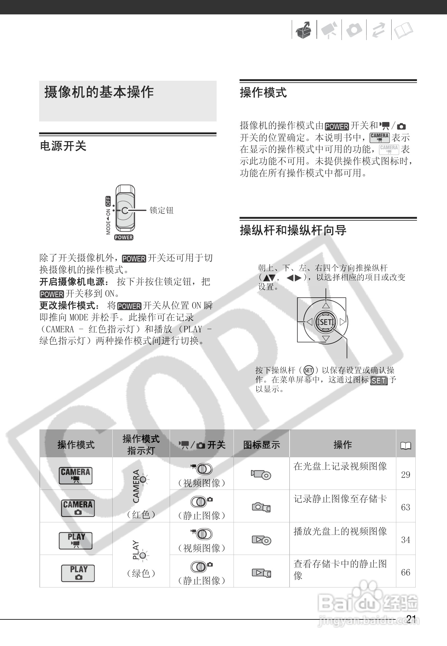 佳能HR10数码摄像机使用说明书:[3]