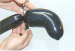 魔法气球造型系列之气球卡通公仔女巫（上）