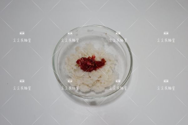 玫瑰花香山药泥