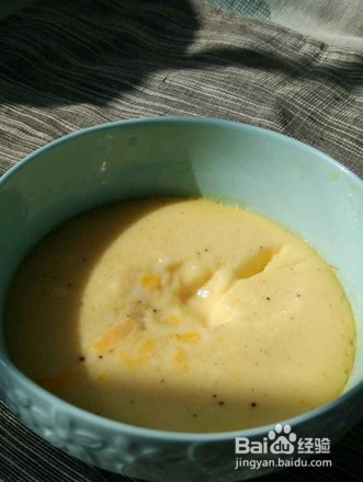 糯玉米蒸鸡蛋的做法