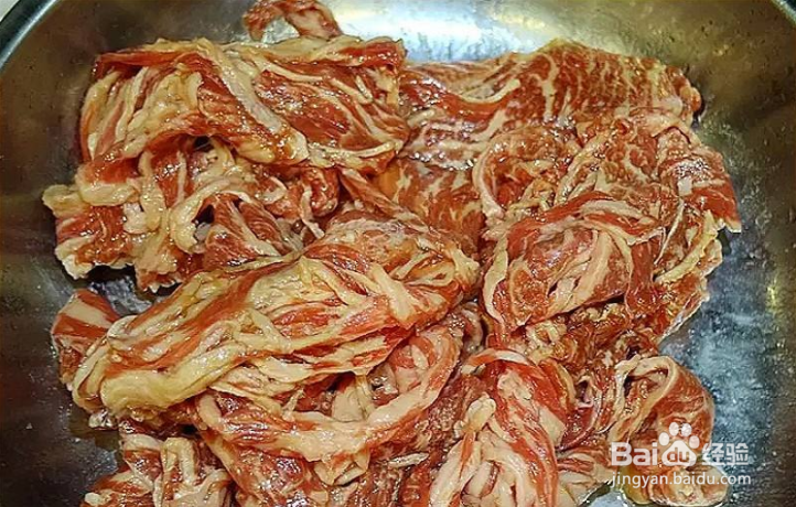 水煮牛肉的做法