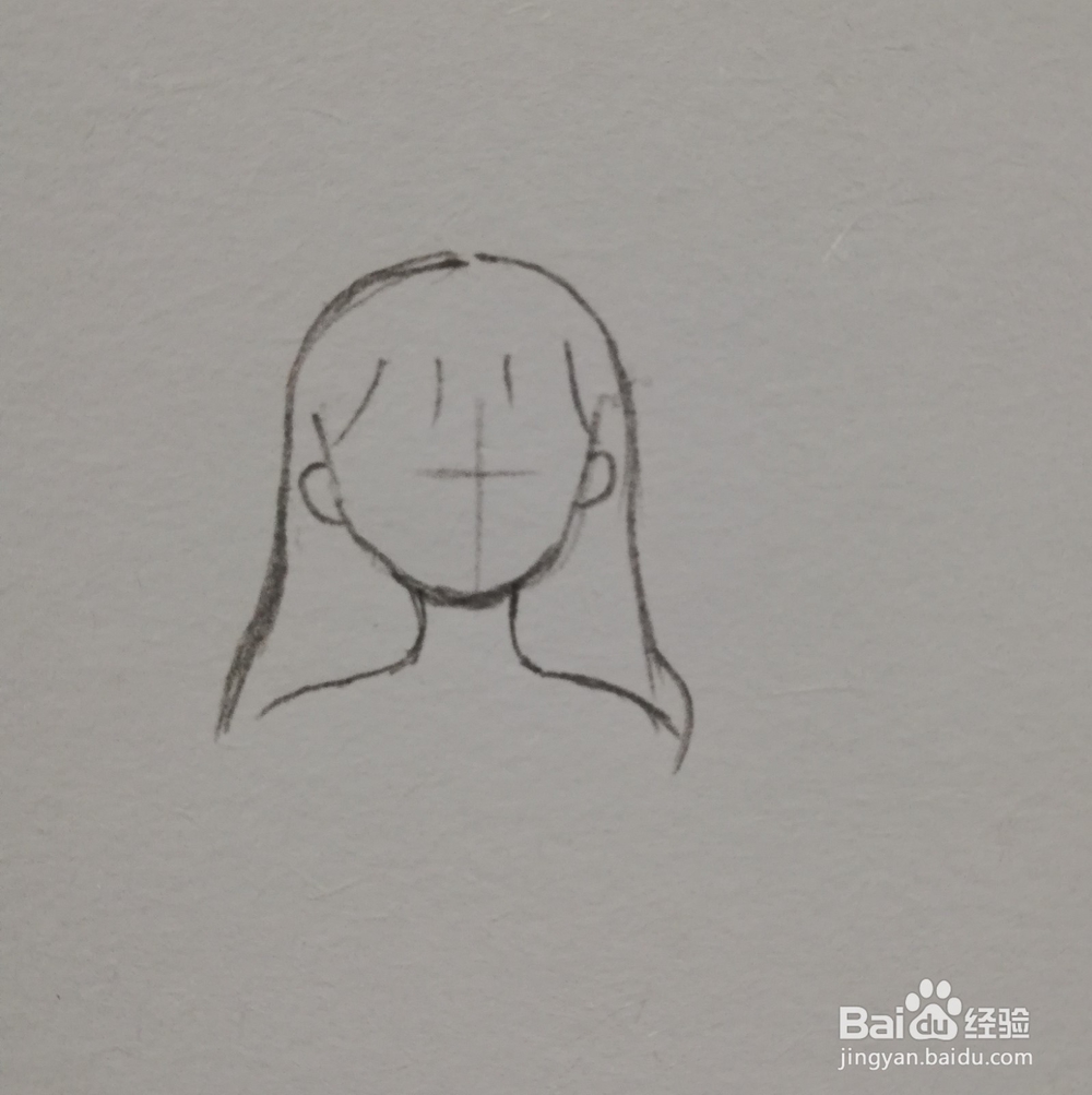 如何画一个简单的头像？