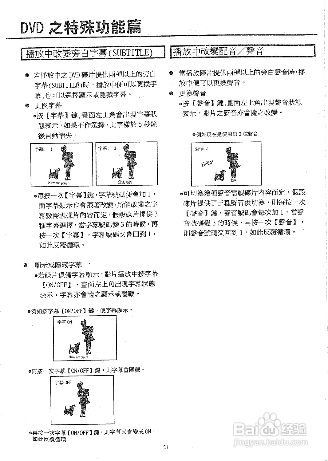 声宝DVD3型DVD播放机说明书:[2]