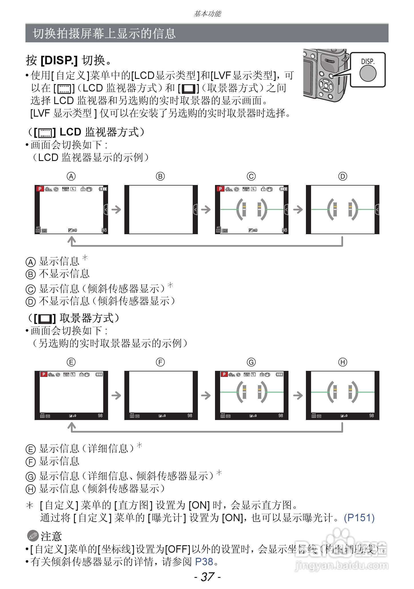 松下DMC-GX1数码相机使用说明书:[4]