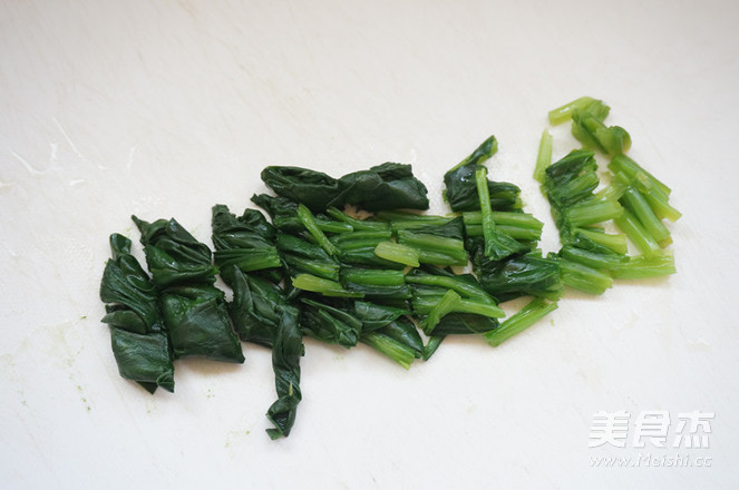 菠菜鸡蛋糕的做法