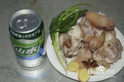 啤酒烧猪蹄的做法