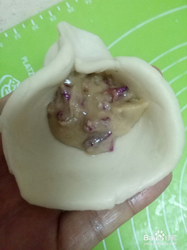 没那么讲究的玫瑰花饼