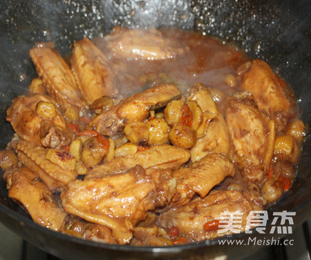 红烧栗子鸡翅