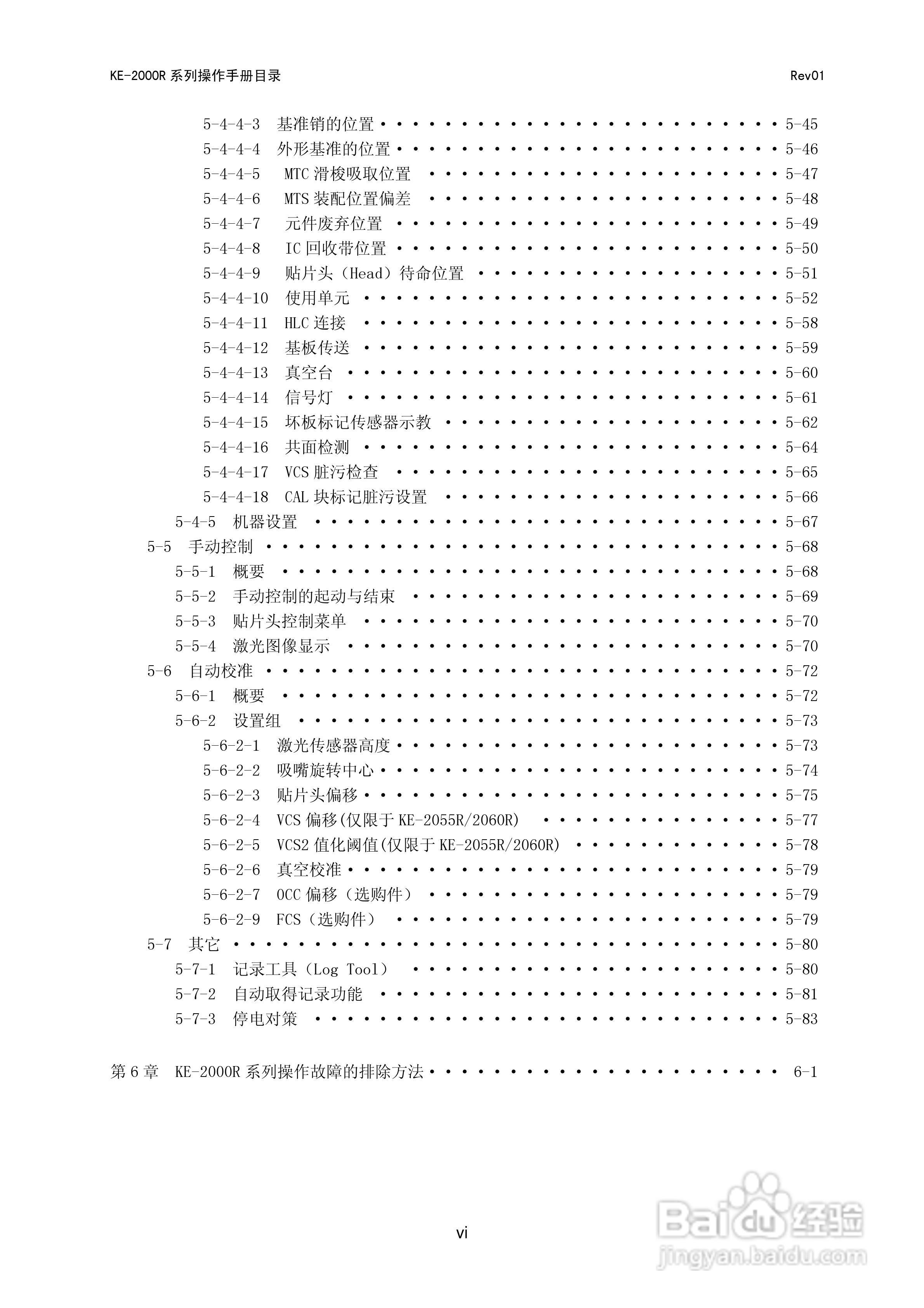 JUKI KE-2050R/2055R/2060R贴片机操作手册:[2]