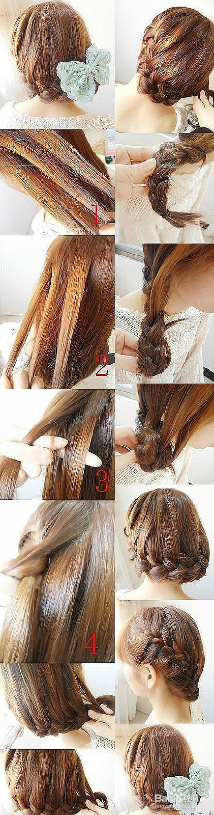 炎炎夏日来几款清爽的女神发型