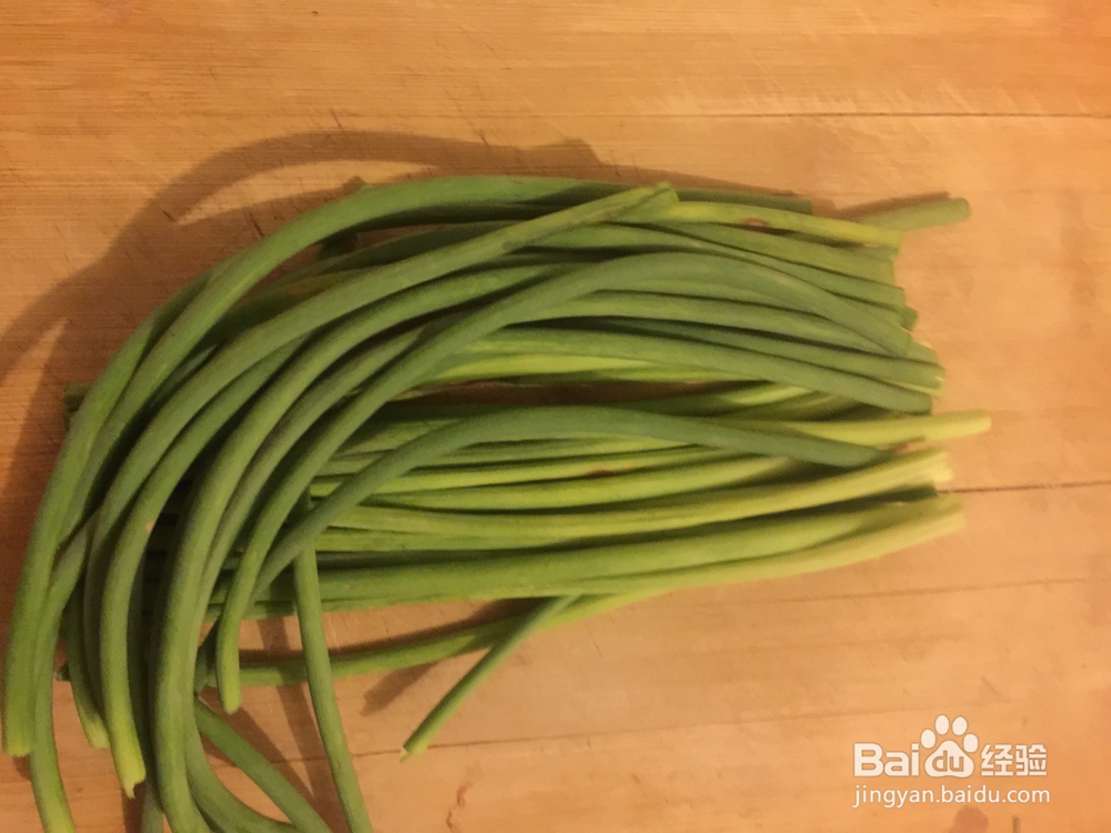 蒜台肉末怎么做