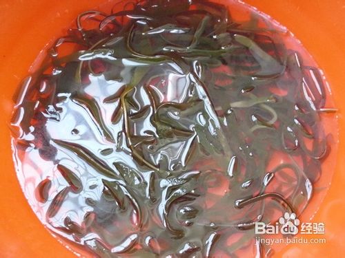 茶树菇海带丝汤