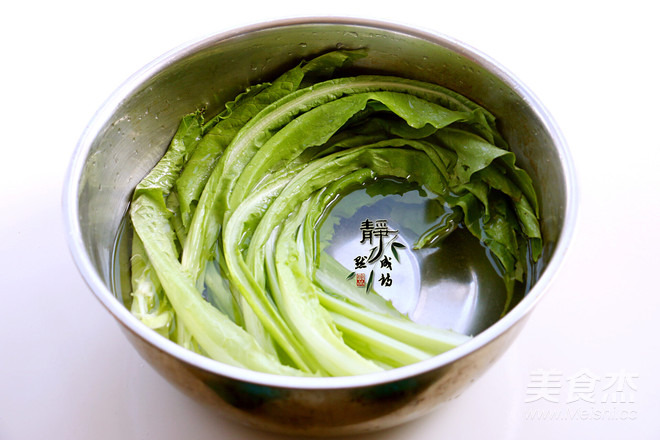 香醋麻酱汁油麦菜