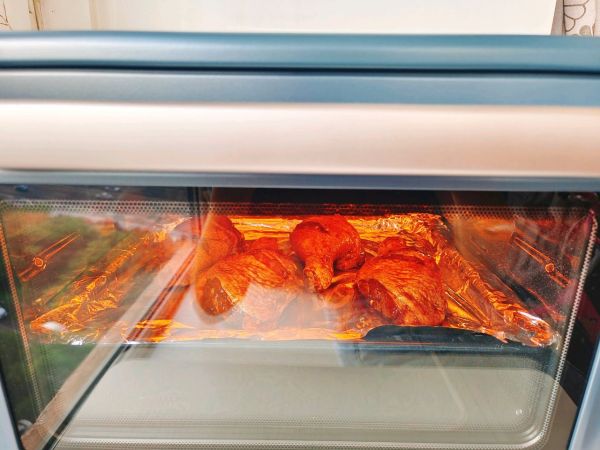 香辣孜然烤鸡腿