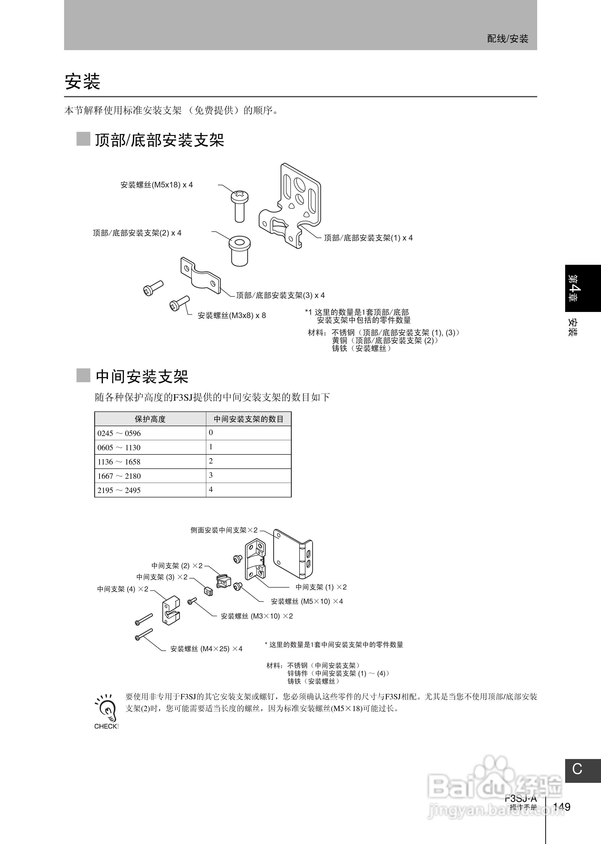 欧姆龙 F3SJ-A P系列安全光幕操作手册:[17]