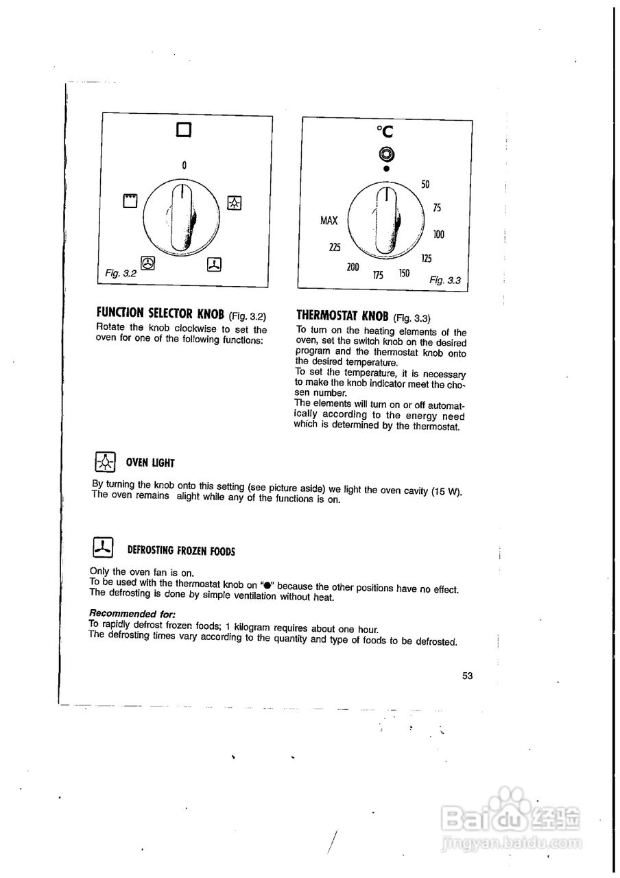 德国宝GV-607SA嵌入式电烤箱使用说明书:[6]