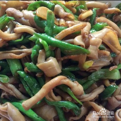 杭椒爆炒鹅肠