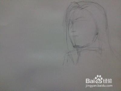 素描人物头像怎么画？